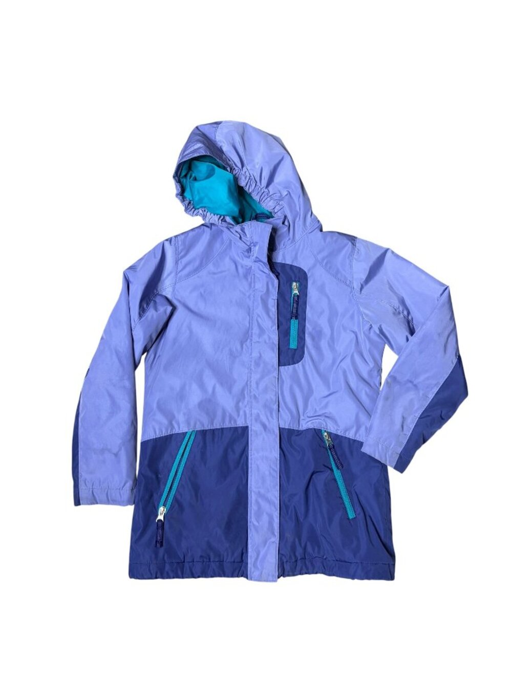 Lands' End Girls Winter Coat Size Small 6-7 Purple